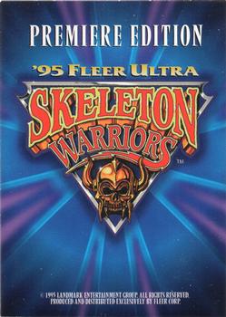 1995 Fleer Skeleton Warriors - Comics Promos #NNO Shriek Back