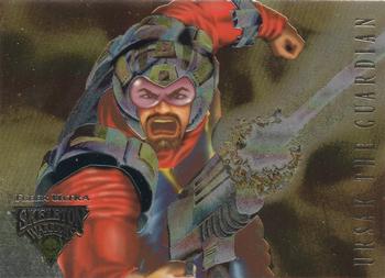 1995 Fleer Skeleton Warriors - PowerBlast #4 Ursak the Guardian Front