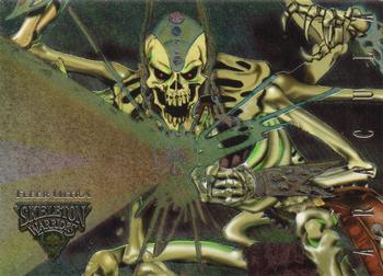 1995 Fleer Skeleton Warriors - PowerBlast #9 Aracula Front