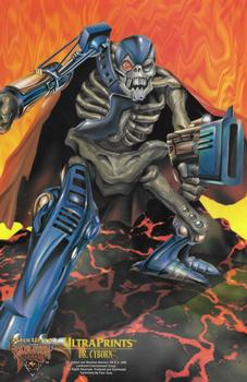 1995 Fleer Skeleton Warriors - Ultraprint #NN0 Dr. Cyborn Front