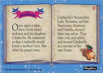 1995 SkyBox Cinderella #2 Truly Evil Back