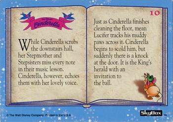 1995 SkyBox Cinderella #10 That Lucifer! Back