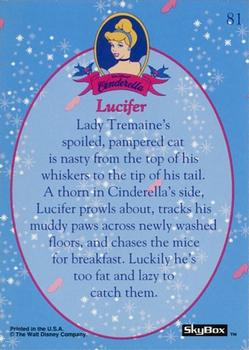 1995 SkyBox Cinderella #81 Lucifer Back