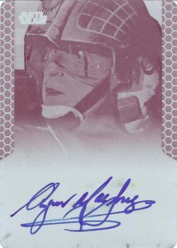 2014 Topps Chrome Star Wars Perspectives - Autographs Printing Plates Magenta #NNO13 Angus MacInnes Front