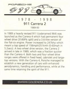 2003 Golden Era Porsche 911 (1978-98) #4 911 Carrera 2 Back