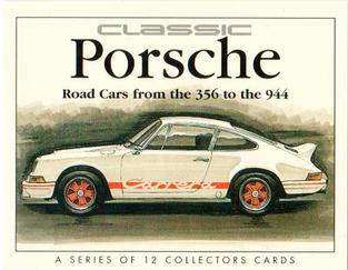 1996 Golden Era Classic Porsche #NNO Classic Porsche Road Cars from 356 to the 944 Front