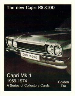 2007 Golden Era Capri Mk1 1969-74 #NNO The new Capri RS3100 Capri Mk1 1969-1974 Front
