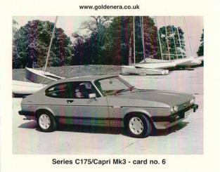2007 Golden Era Capri Mk3 1978-86 #6 Capri 280 (Brooklands) Back