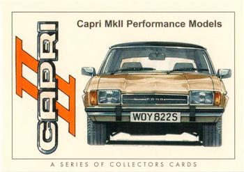 2004 Golden Era Capri Mk II Performance Models 1974-78 #NNO Capri MkII Performance Models Front