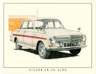 2002 Golden Era Classic Vauxhalls of the 1950s and 1960s #3 Victor FB VX 4/90 Front