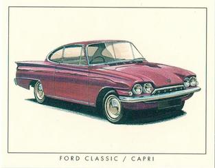 1996 Golden Era Ford In The Sixties #7 Classic and Capri Front