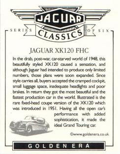 2003 Golden Era Jaguar Classics 4th Series #4 Jaguar NK120 Coupe Back