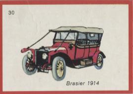 1972 Monty Gum Old Timer Classics Car #30 Brasier 1914 Front