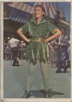 1965 Donruss Disneyland (Blue Back) #60 Peter Pan Welcomes Disneyland Visitors to Fantasyland Front