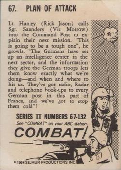 1964 Donruss Combat! (Series II) #67 Plan of Attack Back