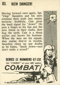 1964 Donruss Combat! (Series II) #83 New Danger! Back