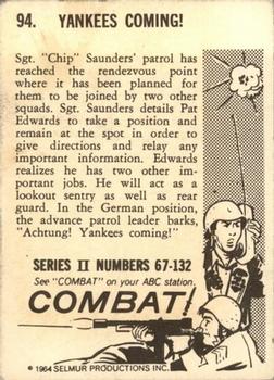 1964 Donruss Combat! (Series II) #94 Yankees Coming! Back