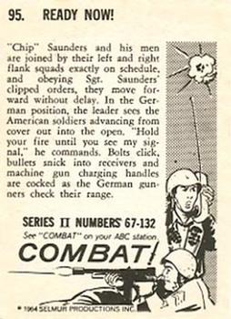1964 Donruss Combat! (Series II) #95 Ready Now! Back