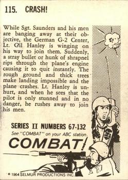 1964 Donruss Combat! (Series II) #115 Crash! Back