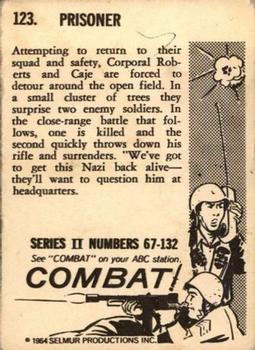 1964 Donruss Combat! (Series II) #123 Prisoner Back