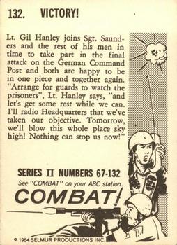 1964 Donruss Combat! (Series II) #132 Victory! Back