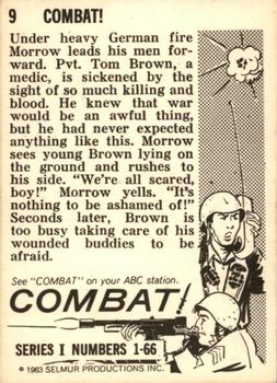 1963 Donruss Combat! (Series I) #9 Combat! Back