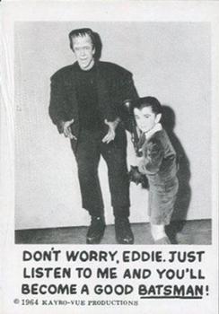 1964 Leaf Munsters #9 Don't worry, Eddie... Front