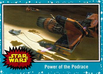 2015 Topps Star Wars Journey to the Force Awakens #2 Power of the Podrace Front