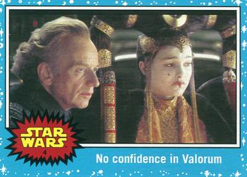 2015 Topps Star Wars Journey to the Force Awakens #4 No confidence in Valorum Front