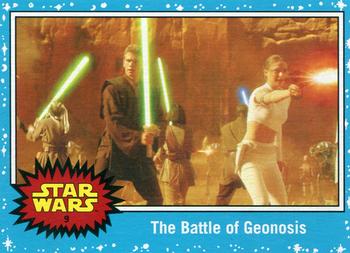 2015 Topps Star Wars Journey to the Force Awakens #9 The Battle of Geonosis Front