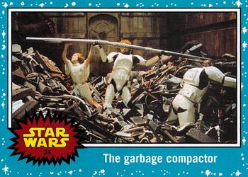 2015 Topps Star Wars Journey to the Force Awakens #34 The garbage compactor Front