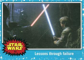2015 Topps Star Wars Journey to the Force Awakens #52 Lessons through failure Front