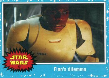 2015 Topps Star Wars Journey to the Force Awakens #101 Finn's dilemma Front