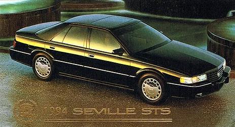 1993 RPM Car and Driver Cadillac Collection #LE3 1994 Seville STS Front