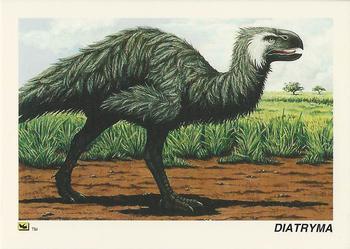 1992 DinoCardz #51 Diatryma Front