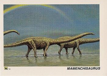 1992 DinoCardz #3 Mamenchisaurus Front