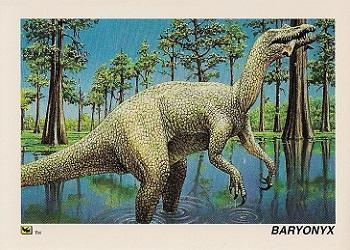 1992 DinoCardz #26 Baryonyx Front