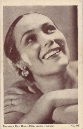 1932 Drake's Cake Movie Stars (D32) #40 Dolores Del Rio Front