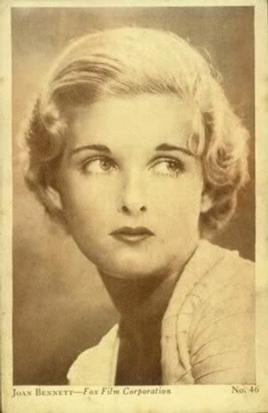 1932 Drake's Cake Movie Stars (D32) #46 Joan Bennett Front