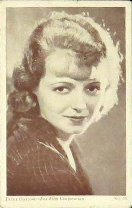 1932 Drake's Cake Movie Stars (D32) #48 Janet Gaynor Front