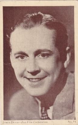 1932 Drake's Cake Movie Stars (D32) #54 James Dunn Front