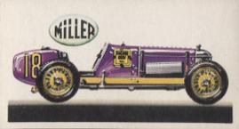 1968 Brooke Bond History Of The Motor Car #30 1928 Miller Front-Wheel-Drive, Supercharged 1 1/2 Litres Front