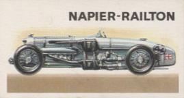 1968 Brooke Bond History Of The Motor Car #33 1933 Napier-Railton Track Car 24 Litres Front