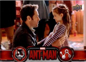 2015 Upper Deck Marvel Ant-Man #16 Today is the birthday of Scott's daughter, Cassie. Front