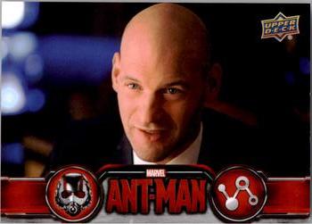 2015 Upper Deck Marvel Ant-Man #20 At Pym Tech, an experiment with particles fails... Front