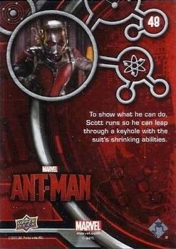 2015 Upper Deck Marvel Ant-Man #48 To show what he can do... Back