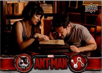 2015 Upper Deck Marvel Ant-Man #50 Although she disapproves of his involvement... Front