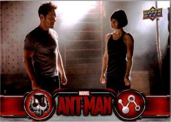 2015 Upper Deck Marvel Ant-Man #51 In addition, Hope helps Scott... Front