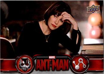 2015 Upper Deck Marvel Ant-Man #52 Back at work, Hope is concerned... Front