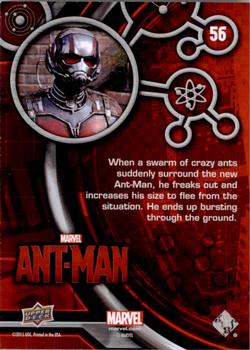 2015 Upper Deck Marvel Ant-Man #56 When a swarm of crazy ants... Back